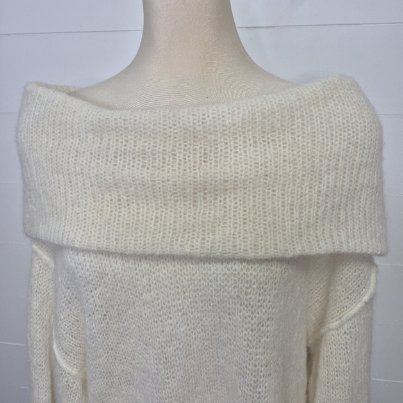 Free People Ophelia Alpaca Sweater Size M - Picture 6 of 14